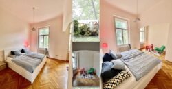 Krásný prostorný 3+kk+šatna  87m2,  v domě z období secese, se zahradou, reprezentativní lokalita P2 Vinohrady – Slovenská ul.
